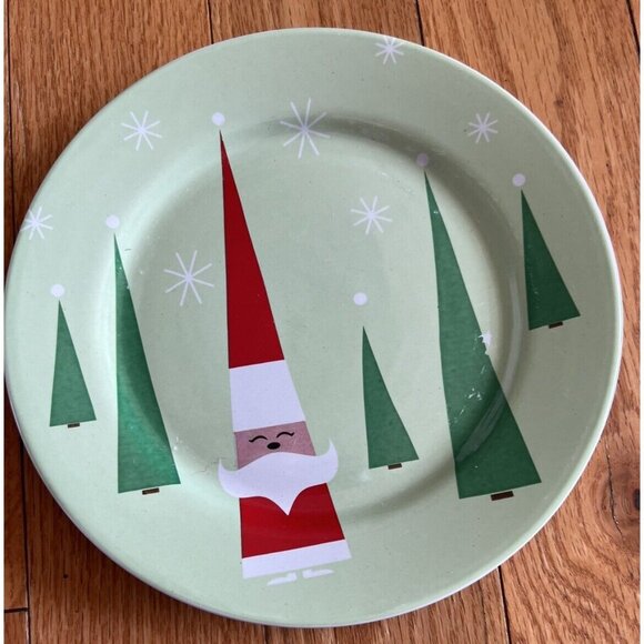Rosanna Studio Salad Dessert Plates 8.25” Christmas Lot Of 2 - Picture 3 of 4